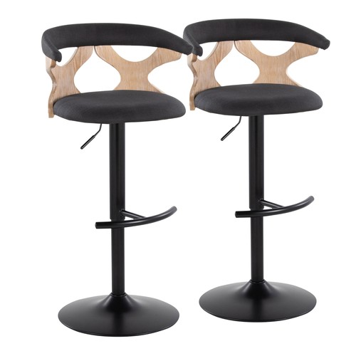 Gardenia Adjustable Barstool - Set Of 2